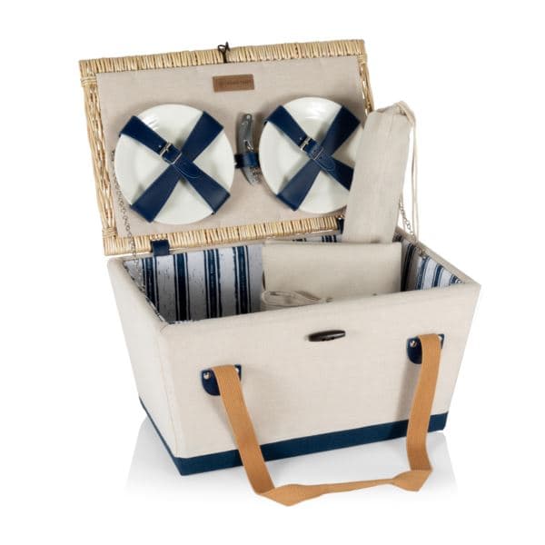 Boardwalk Picnic Basket for 4 - Beige