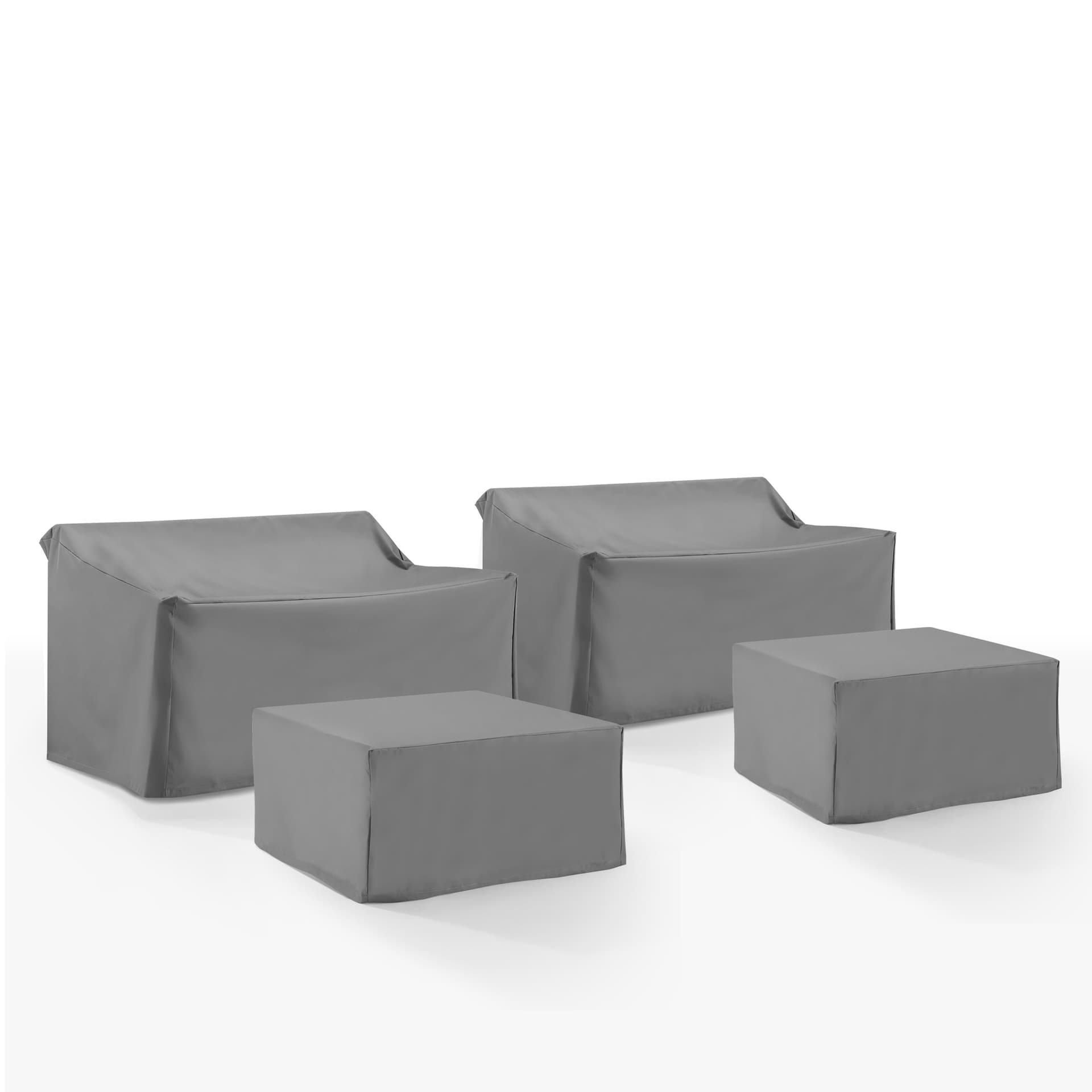 4Pc Outdoor Sectional Furniture Cover Set