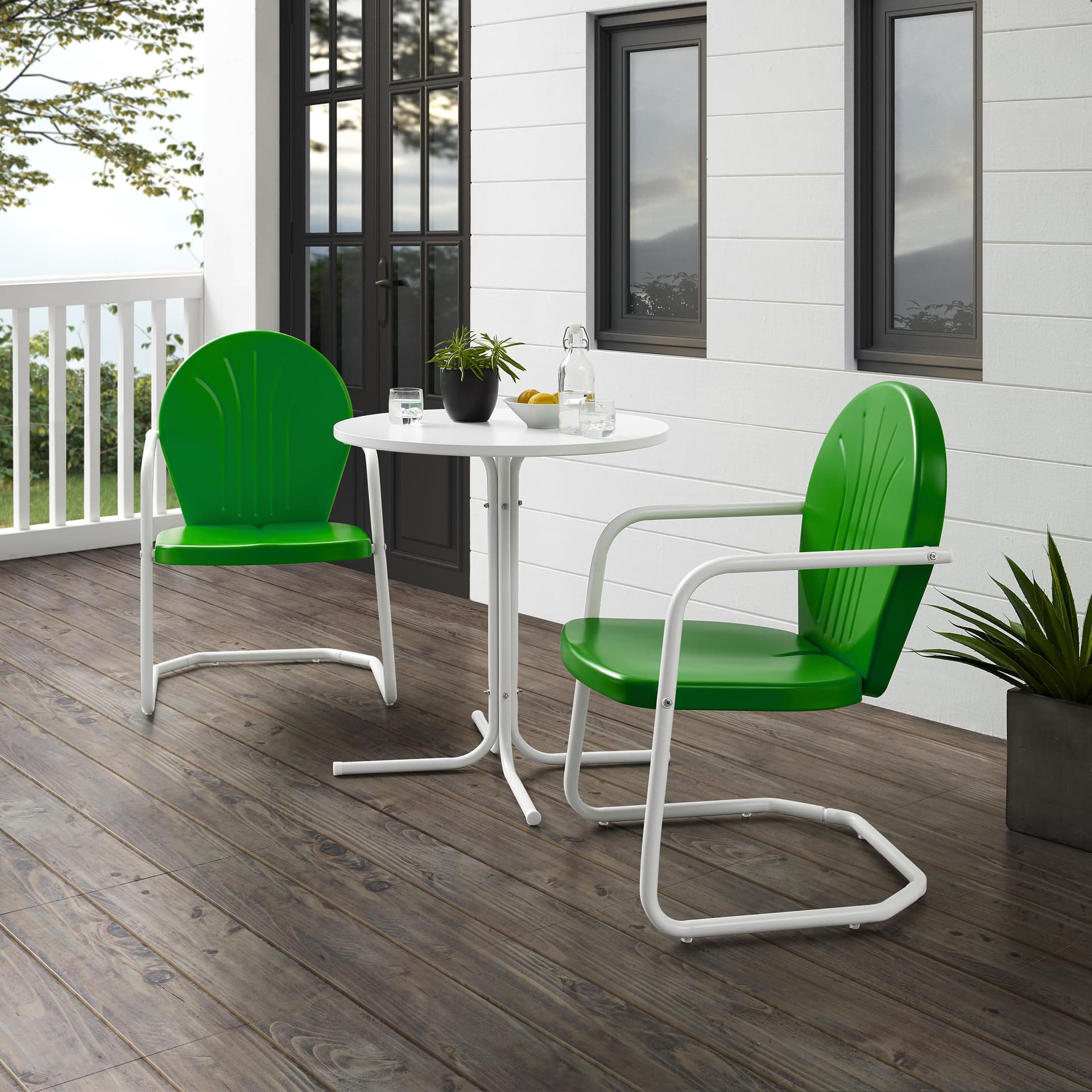 Griffith 3Pc Retro Outdoor Bistro Set