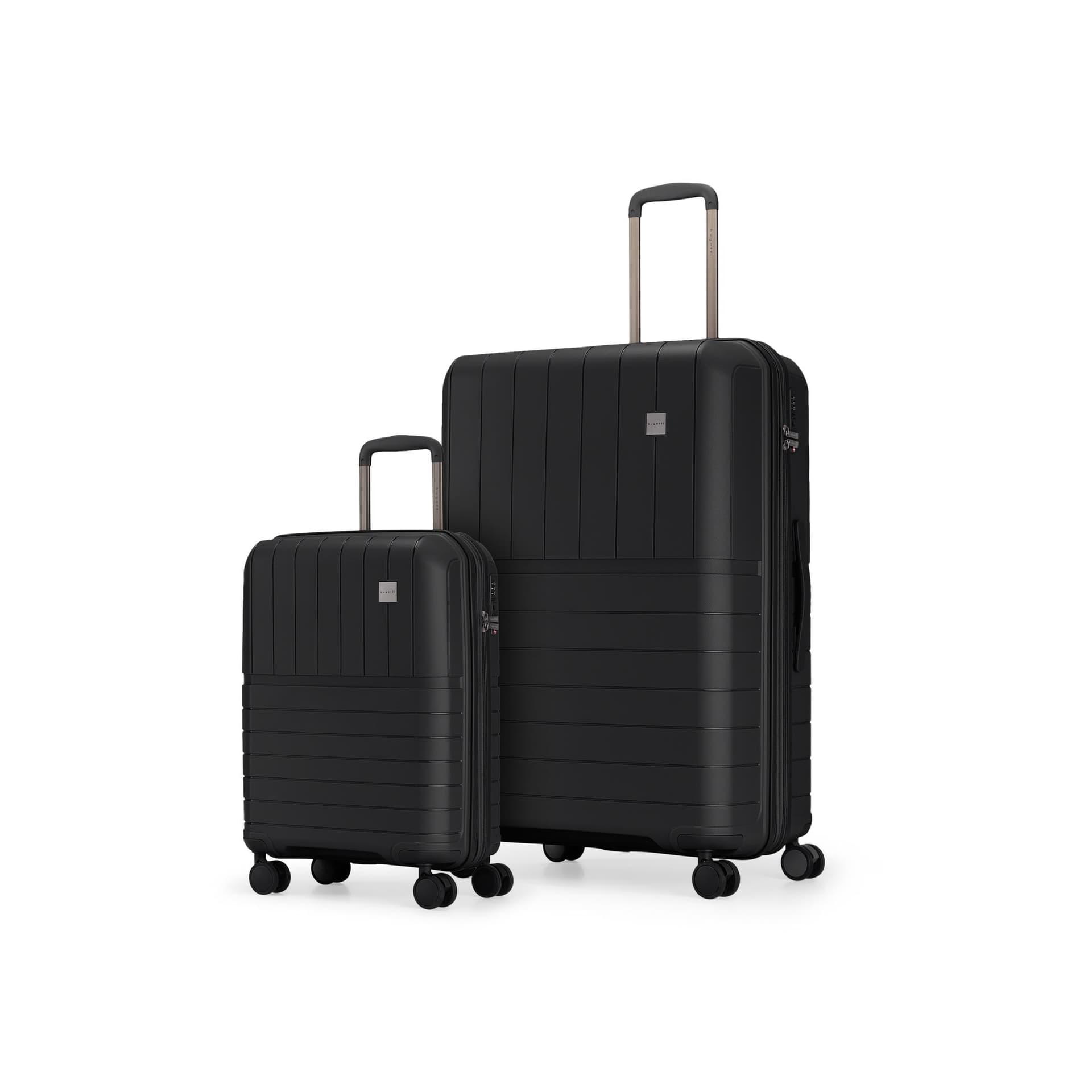 Bridgetown 2-Piece Hard Side Luggage Set (Black)