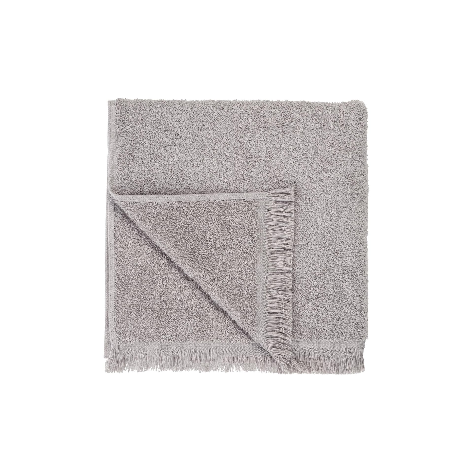 FRINO Fringed Organic Cotton Terry Hand Towel XL