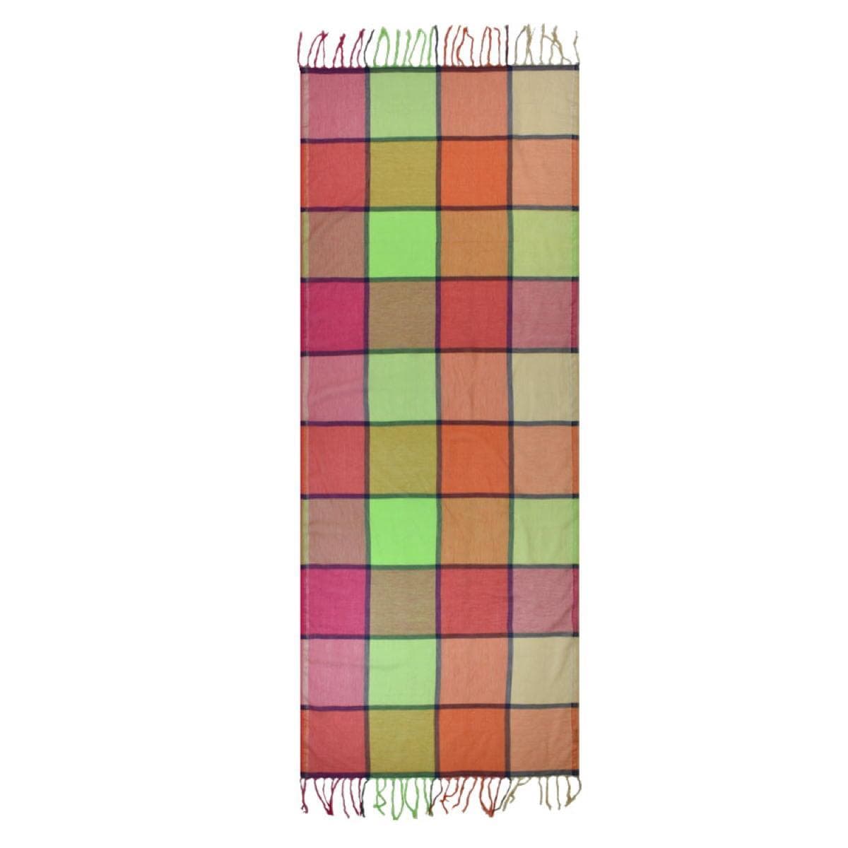 Ethan Playful Check Scarf