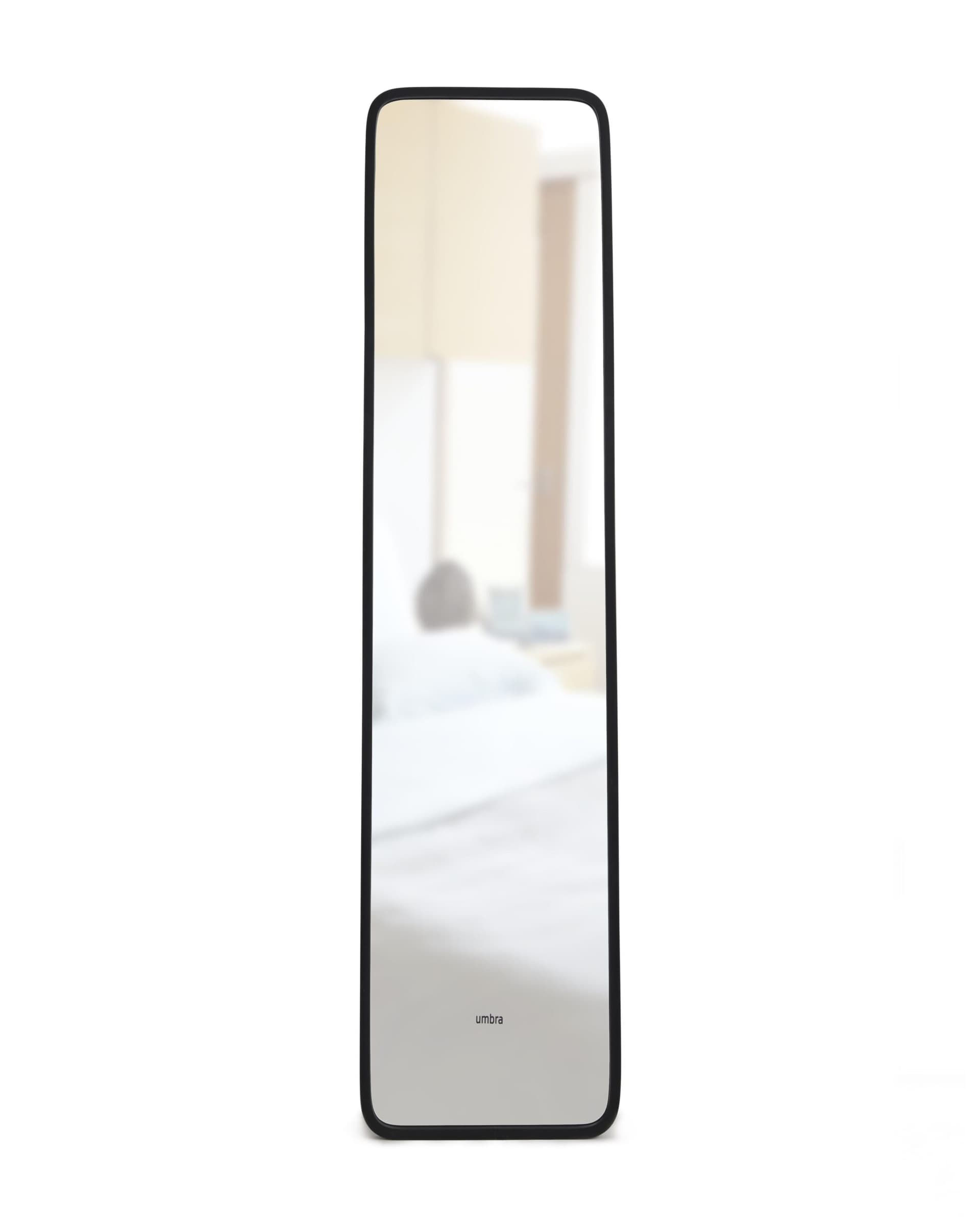 Hub Leaning Mirror 62 x 14.5 Blk