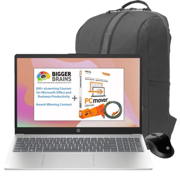15" Intel Notebook w/ backpack and wireless mouse