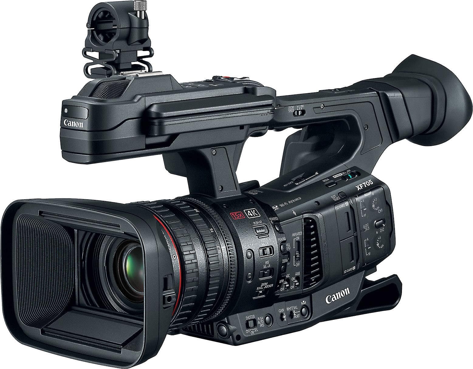 Canon XF705 Professional 4K Ultra HD camcorder with Wi-Fi