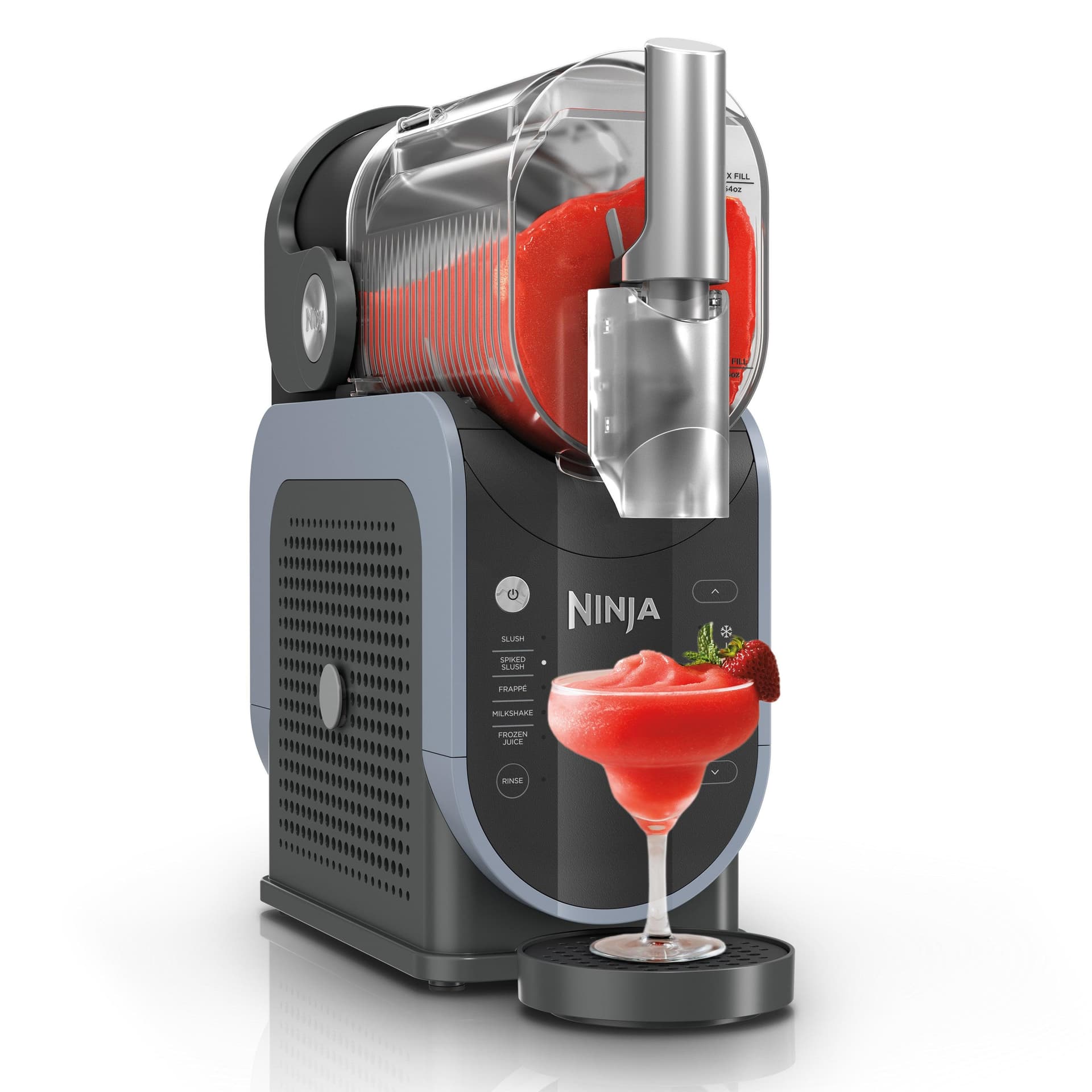 Slushi 5-in-1 Professional Frozen Drink Maker Arctic Blue & Gray