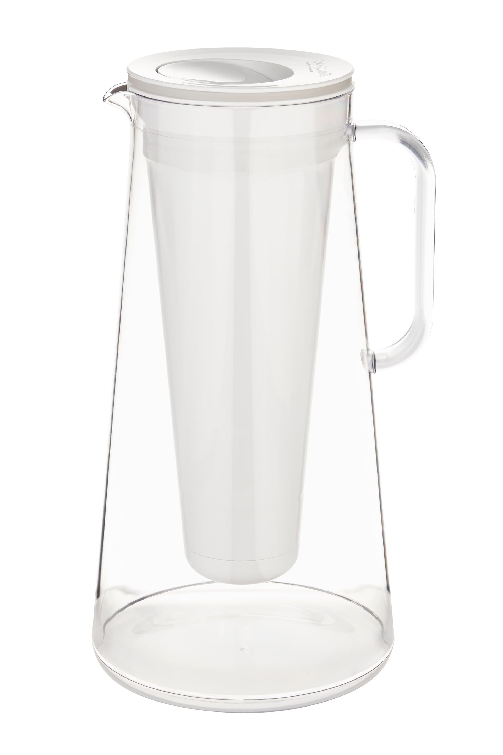 LifeStraw Home 10 Cup BPA-Free Water Filter Pitcher White