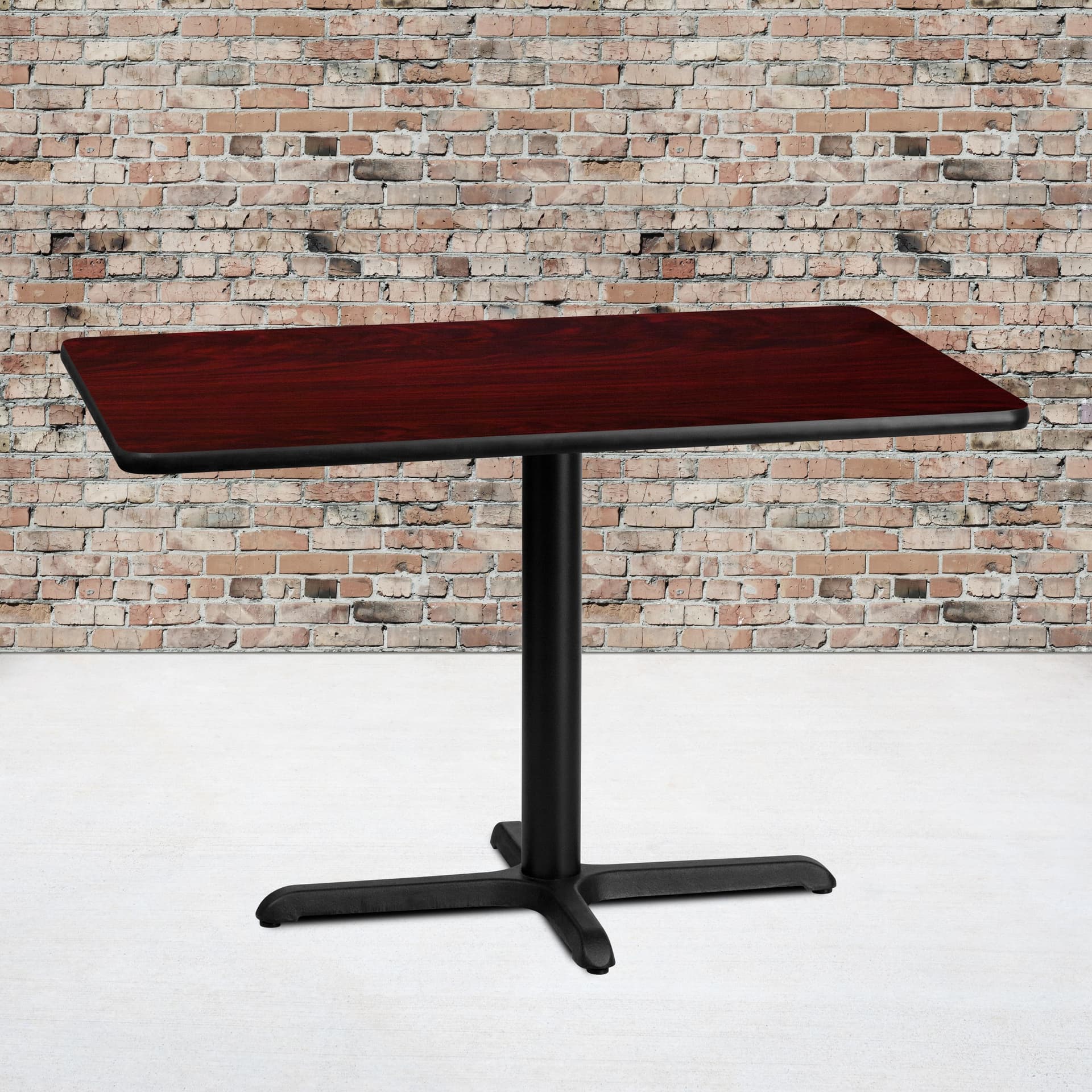 30" x 42" Laminate Table Top with 23.5" x 29.5" Table Height Base
