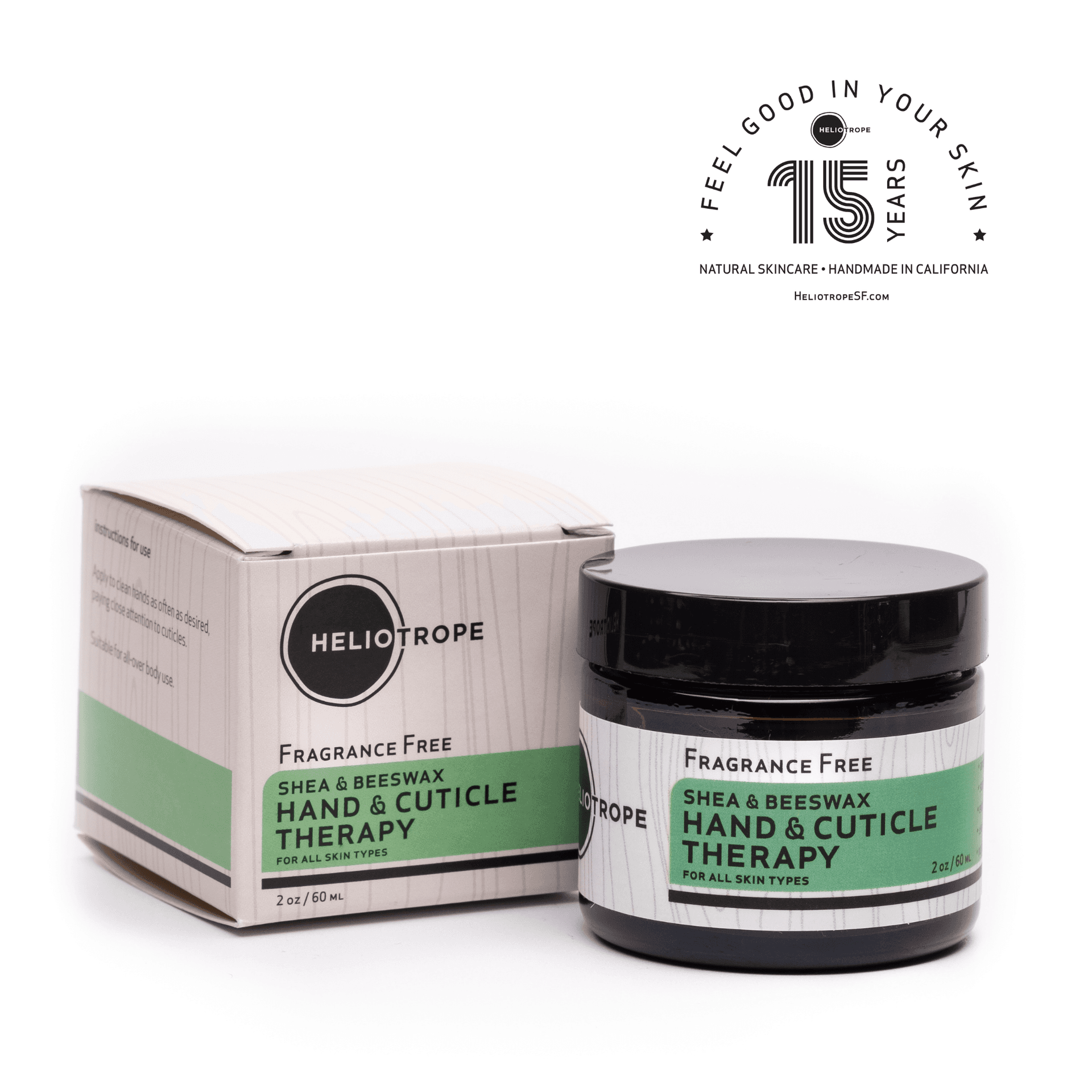 shea butter beeswax hand cuticle therapy cream 15th anniversary