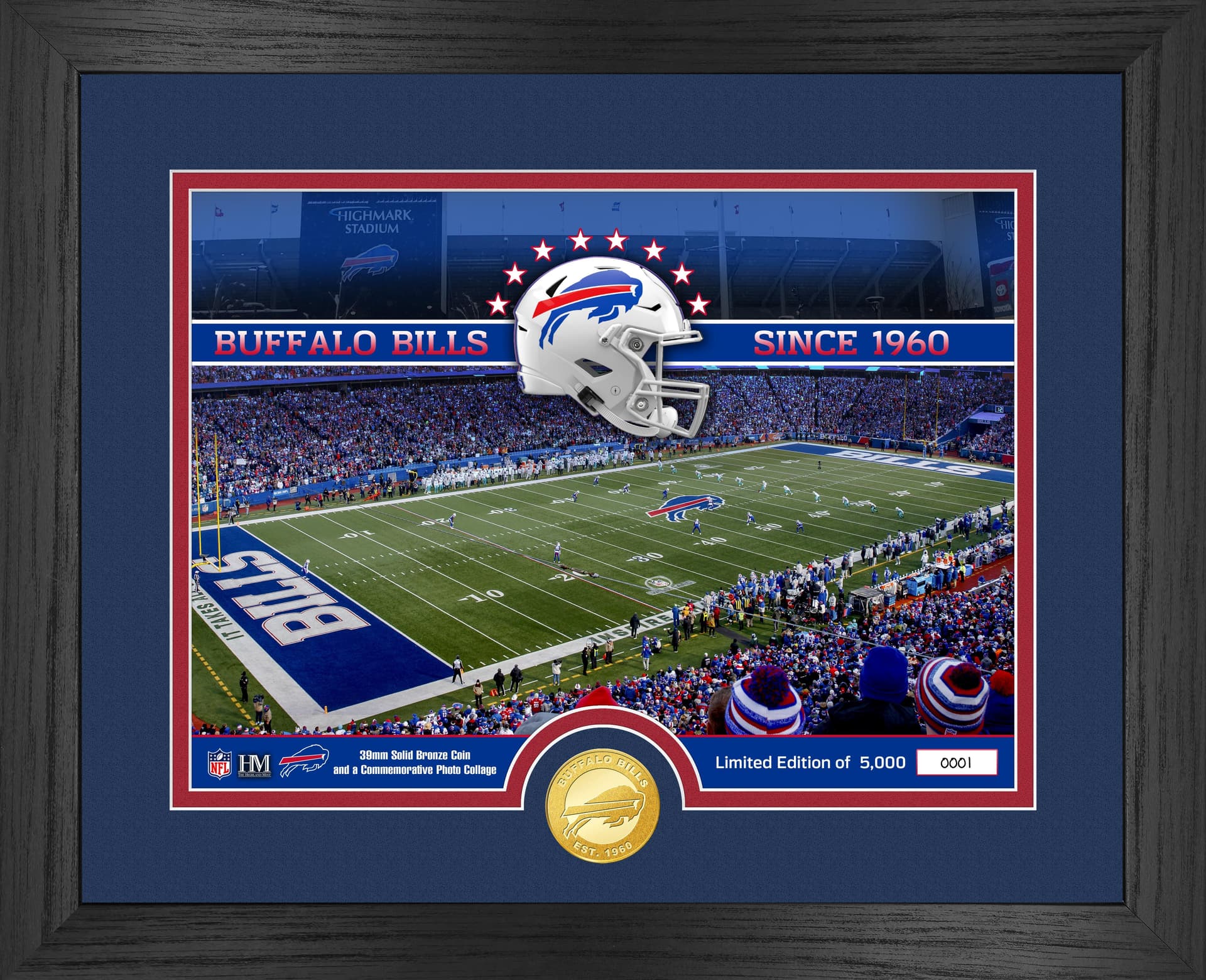 "Buffalo Bills Stadium Bronze Coin Photo Mint "