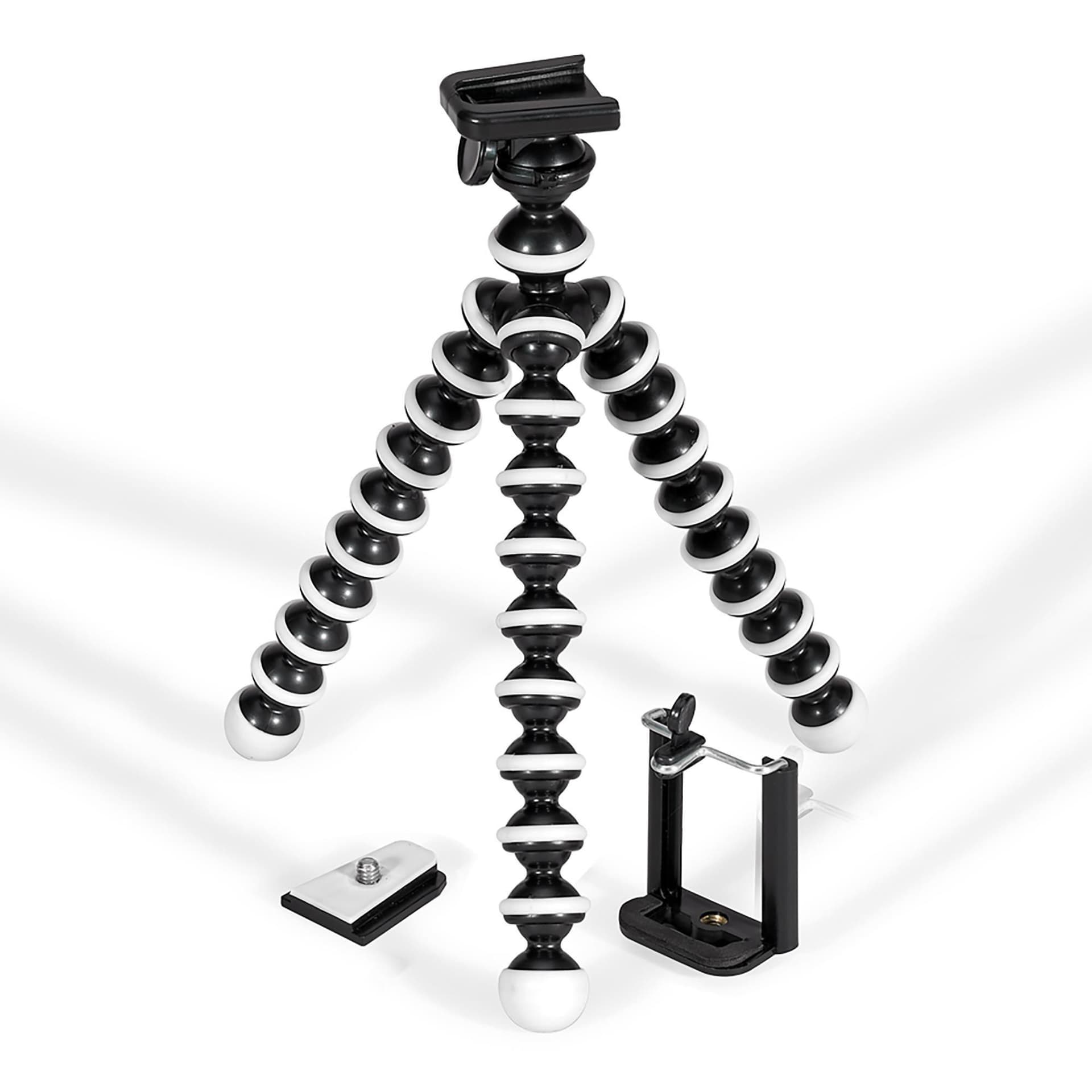 10" Mini Flexible Tripod for Cameras Smartphone & Action Cam