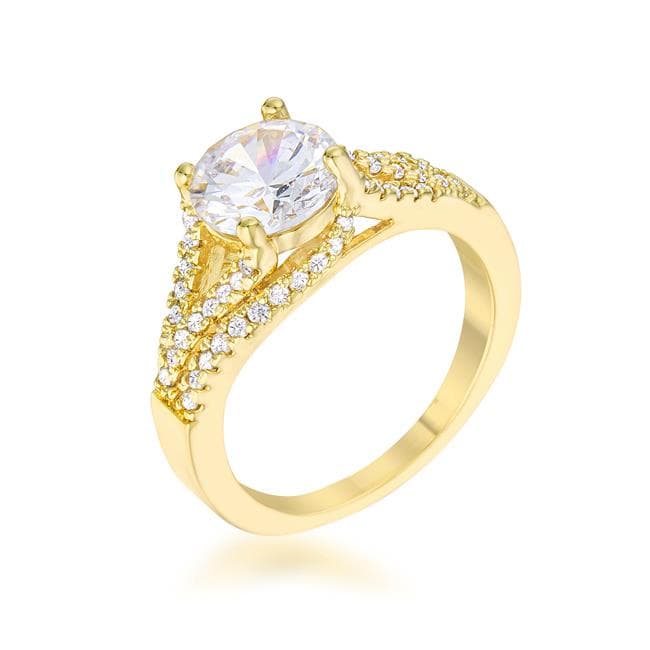 14k Gold Plated Classic Ring