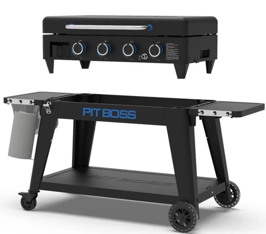 ULTIMATE LIFT-OFF 4-BURNER GAS GRIDDLE (PB4BGD2)