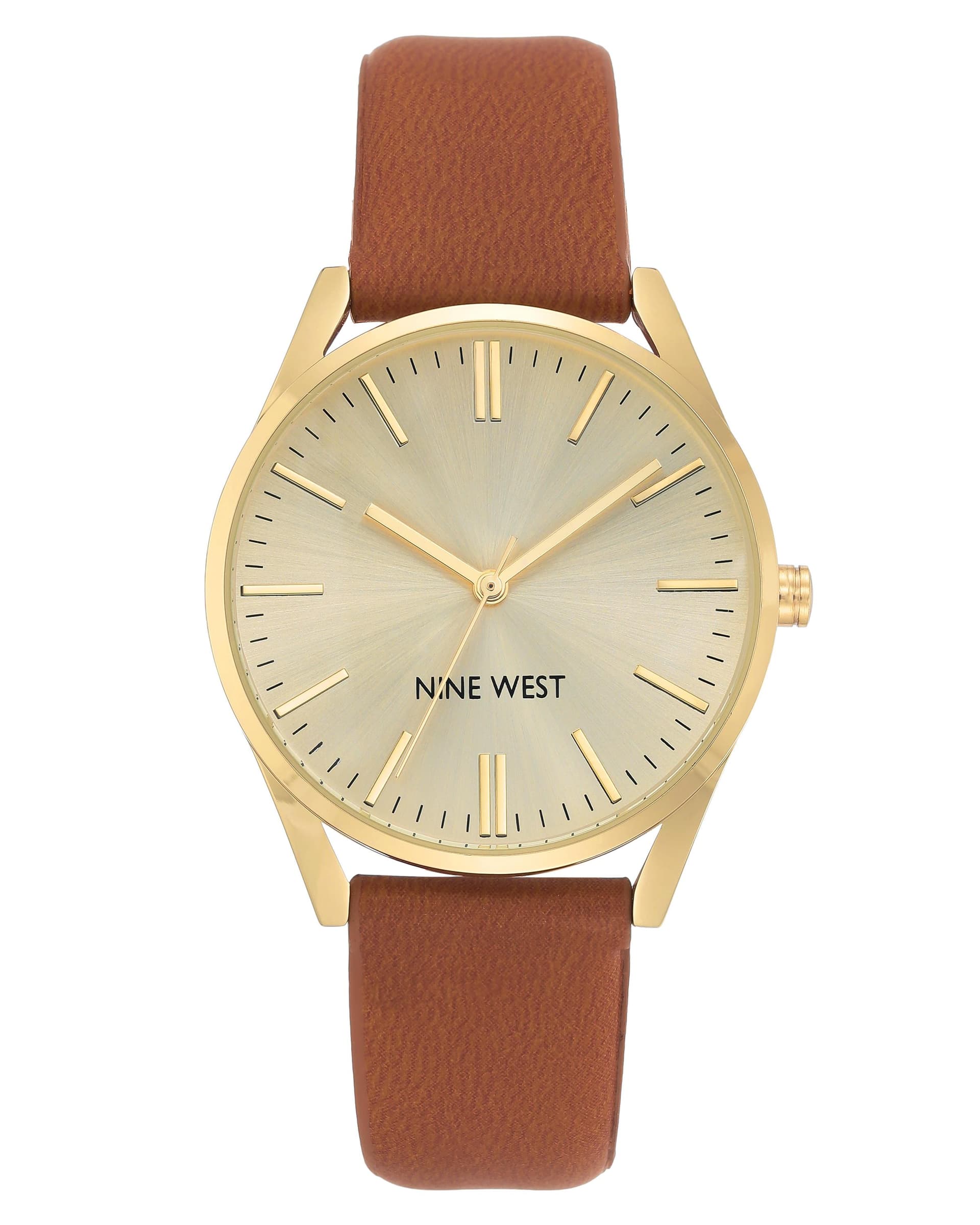 Women's Brown Strap Watch