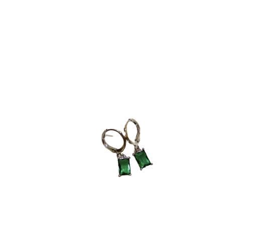 Emerald Drop Earrings