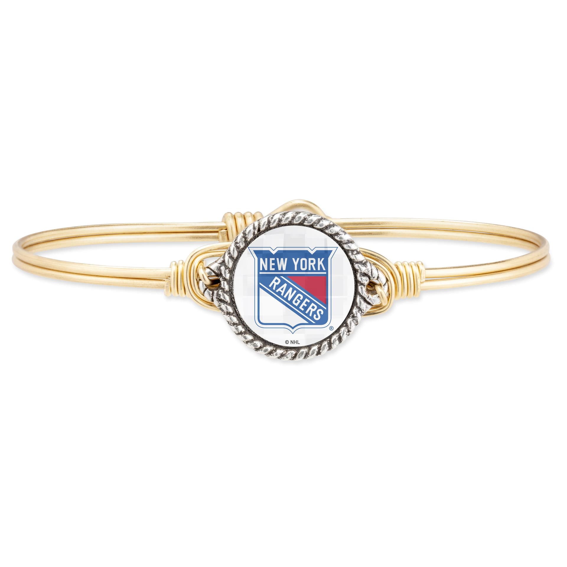 New York Rangers Bangle Bracelet Size Petite