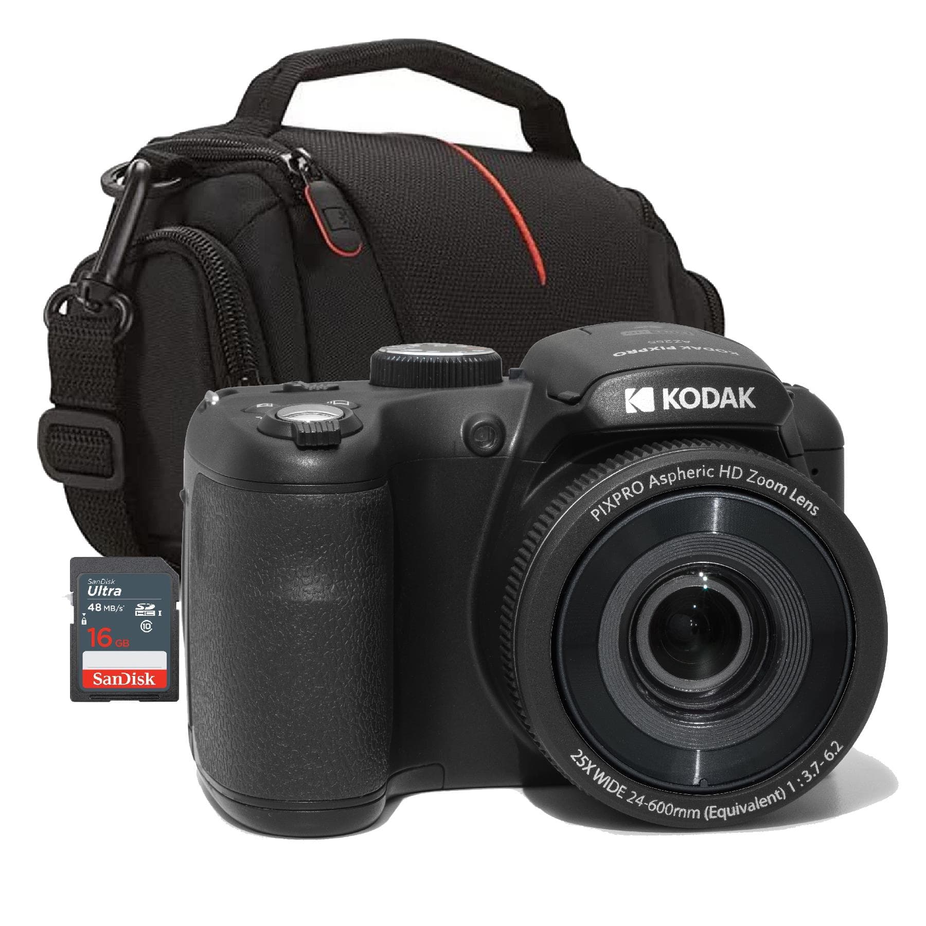 PIXPRO 16.2 25x Digital Compact Camera bundle