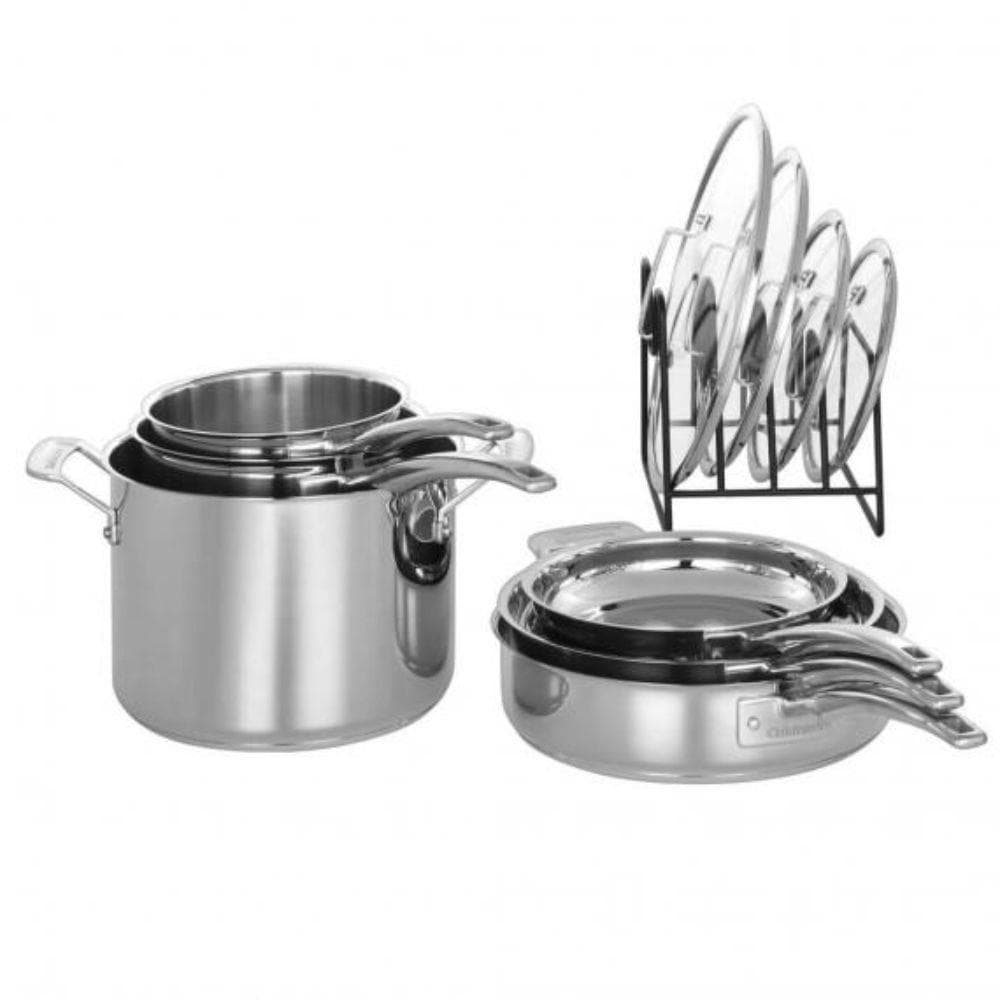 11pc SmartNest Stainless Steel Set