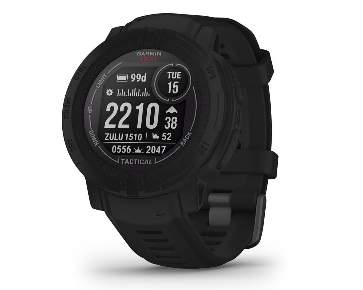 Instinct 2 Solar, Tactical Edition, Black