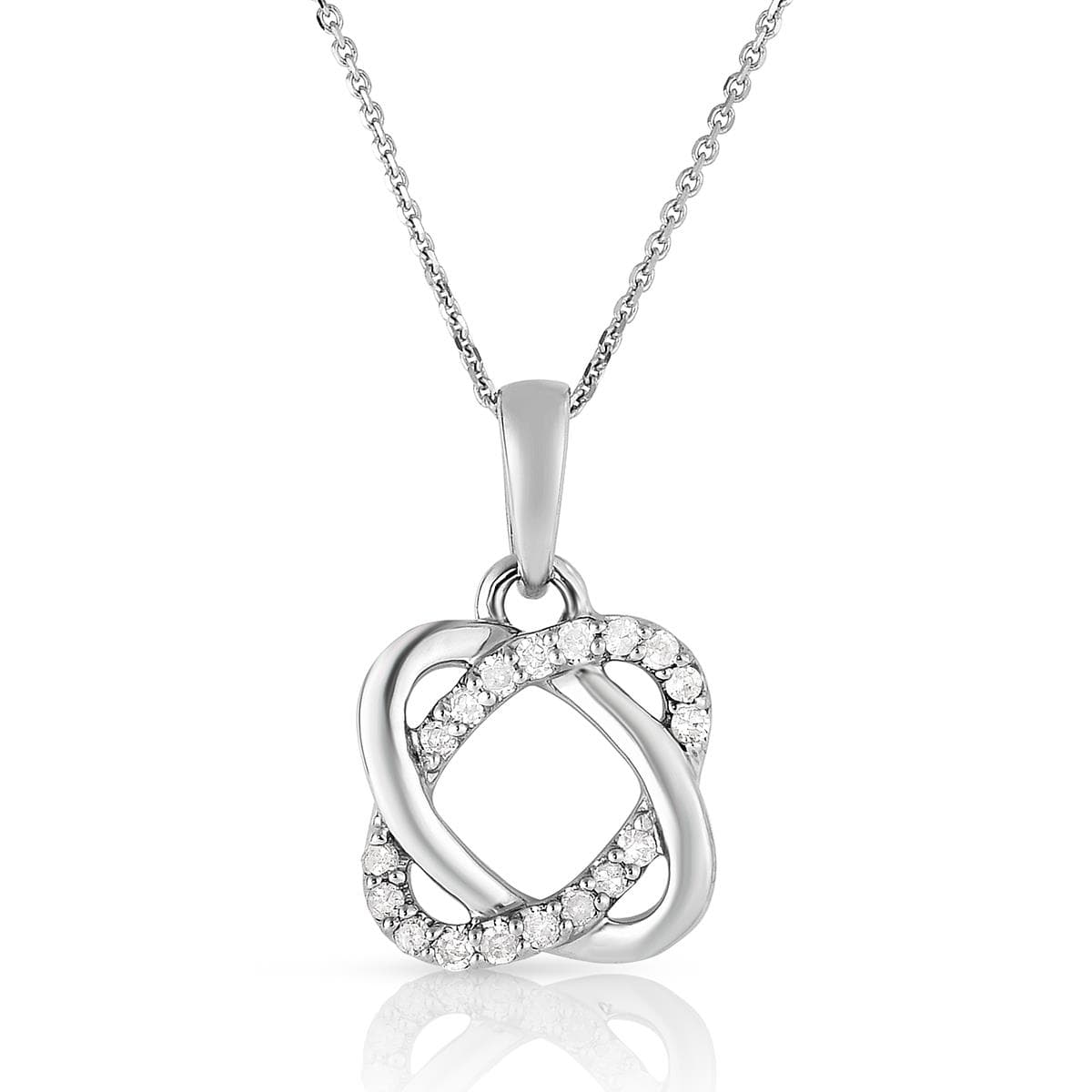 Diamond Infinity Necklace