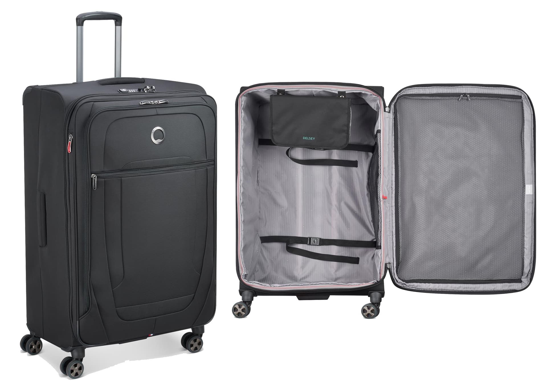 Helium DLX Softside 29" Exp. Spinner Carry-On - Black