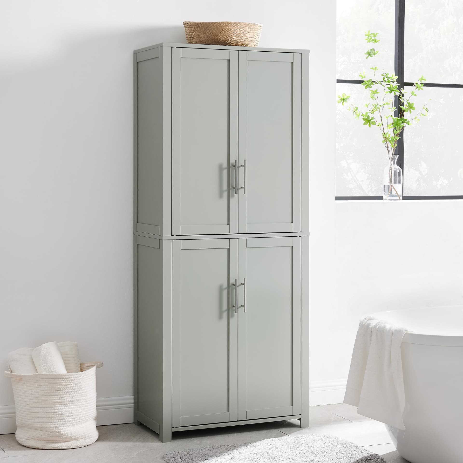 Savannah Tall Kitchen Storage Pantry
