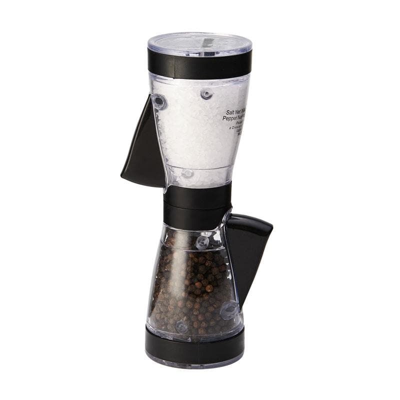 Dual Salt and Pepper Grinder - Black