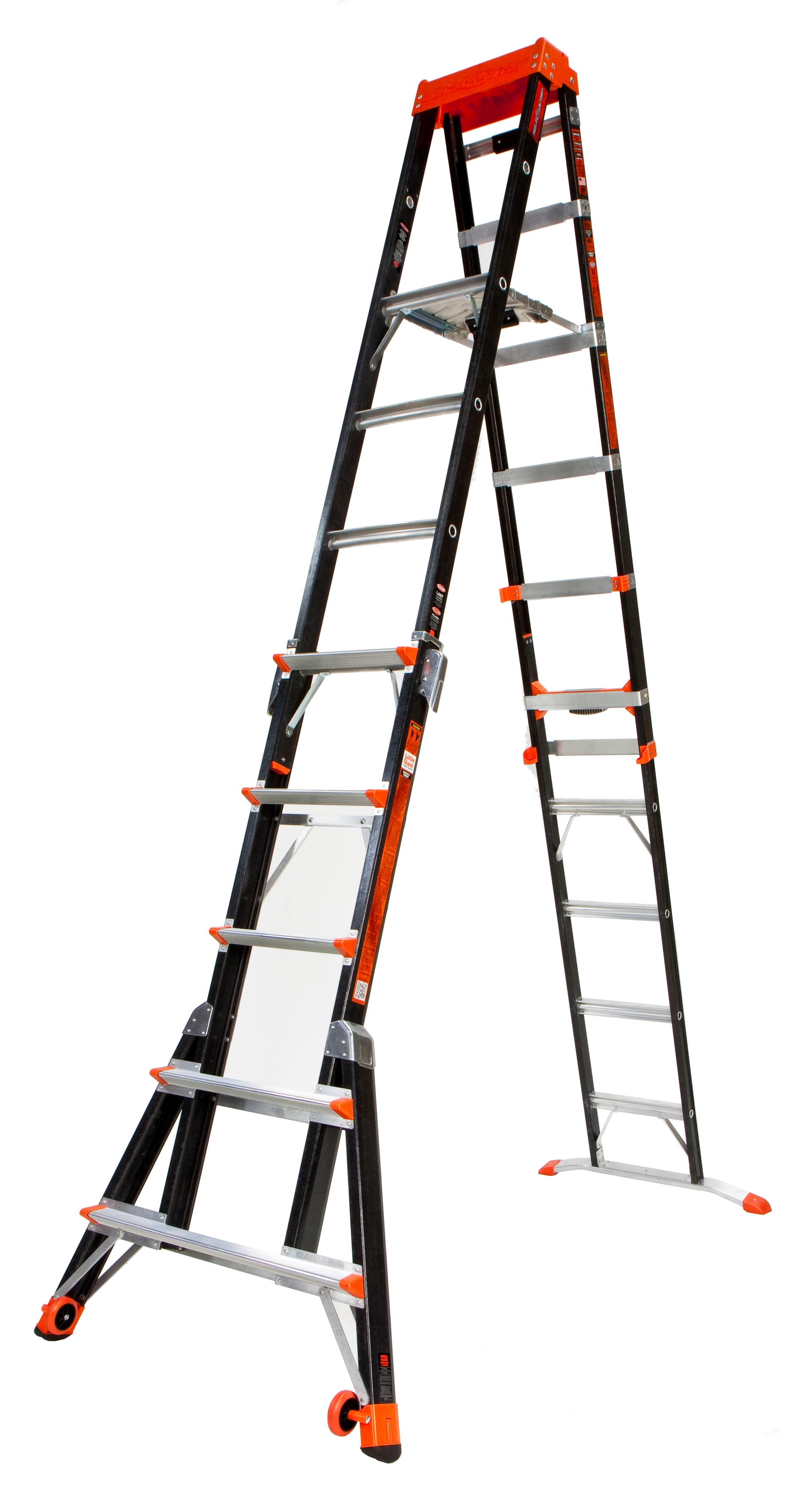 Select Step 6-10ft Fiberglass Adjustable Stepladder