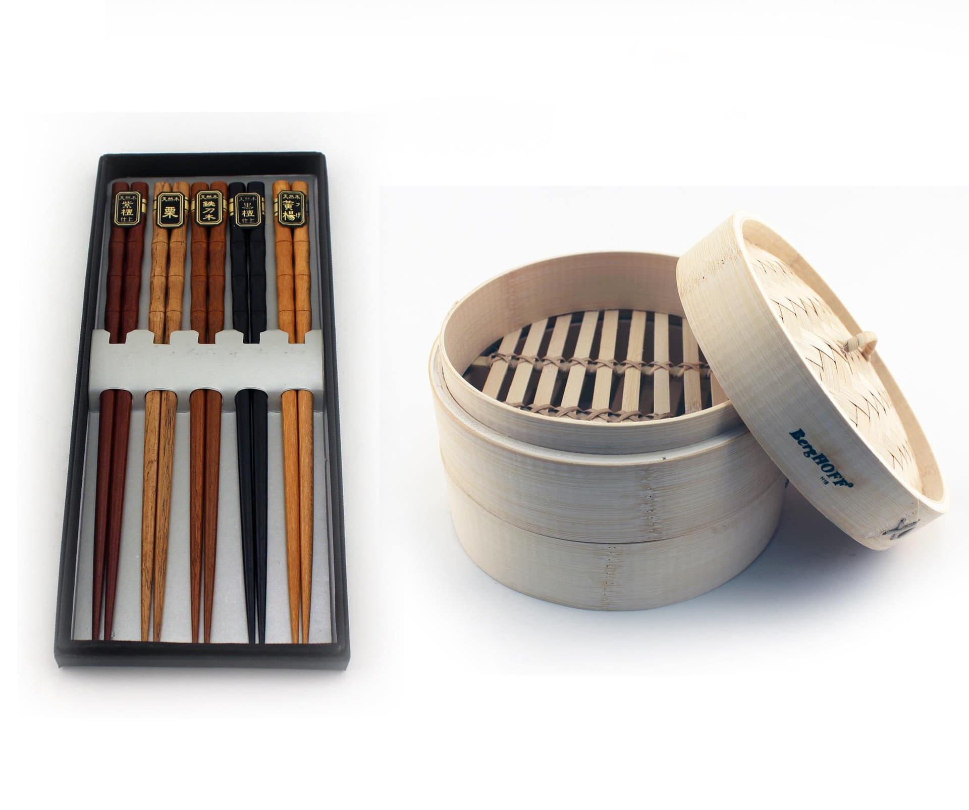 Bamboo 11pc Steamer Set