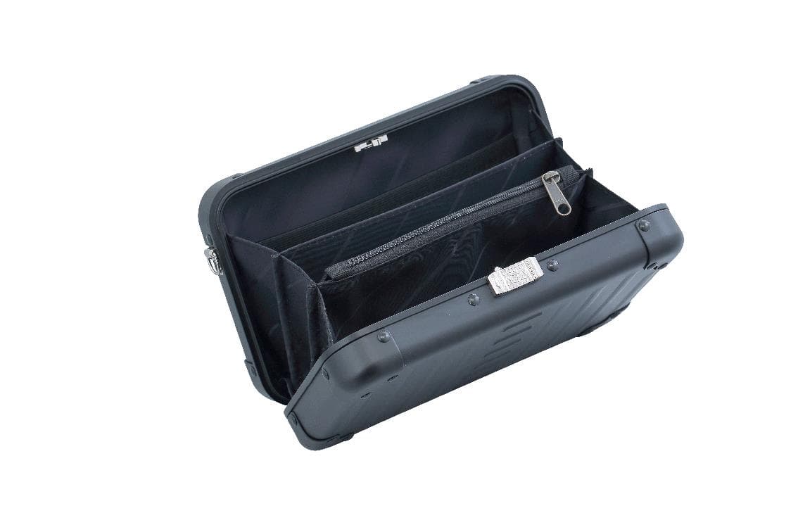 ALEON ALUMINUM SMALL CROSSBODY CASE- ONYX
