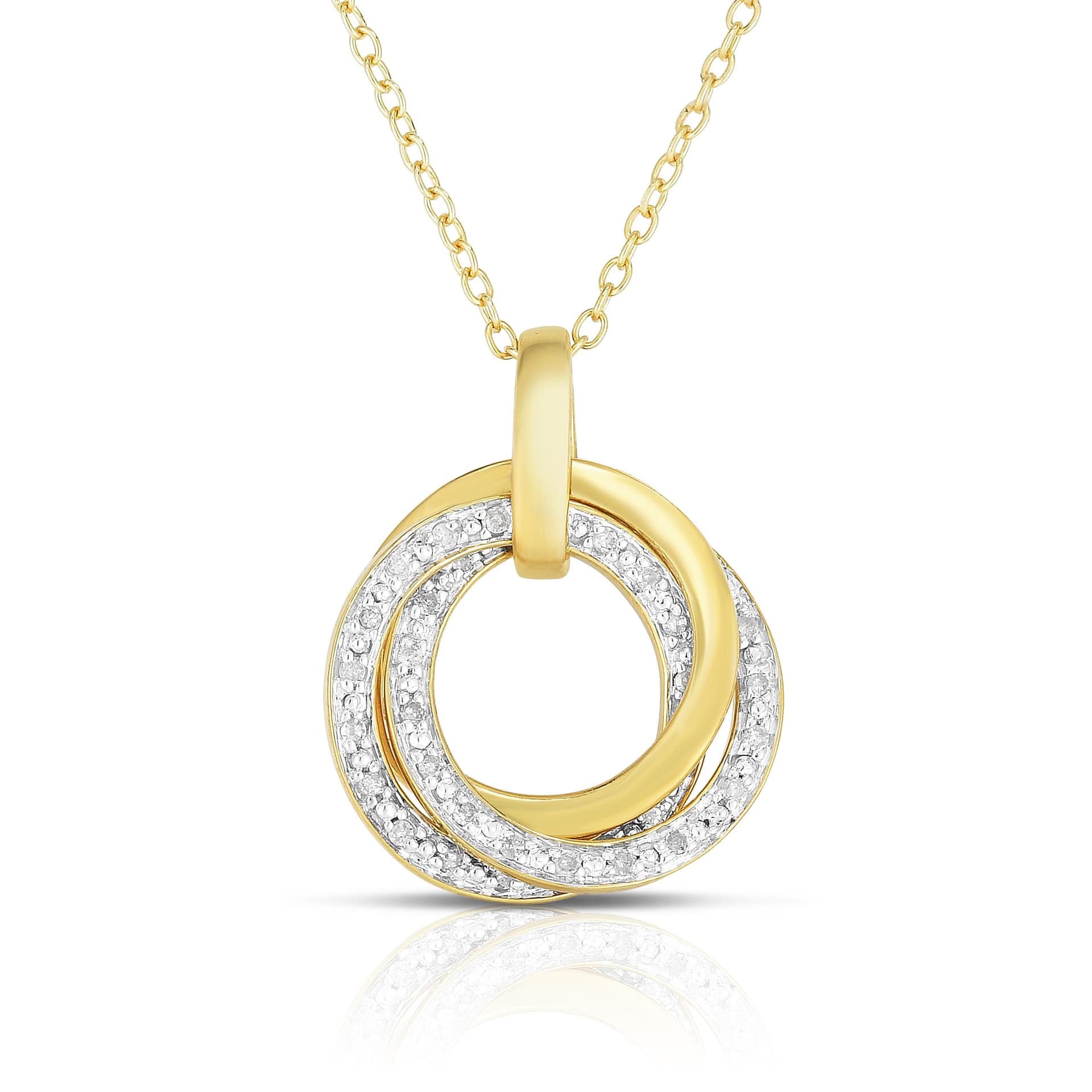 Tri Circle Necklace
