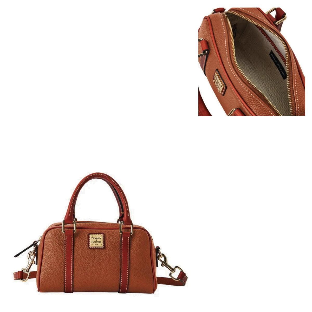 Pebble Grain Satchel 24