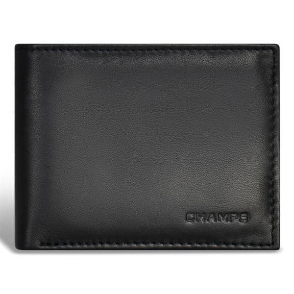 Classic Leather Bi-Fold Wallet Size 4.25"x3.5"