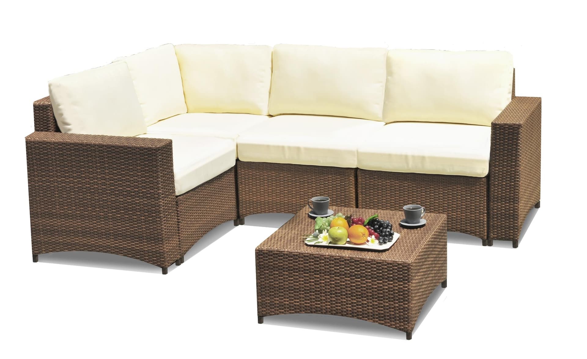 Studio Shine Sectional Set w/Coffee Table Set