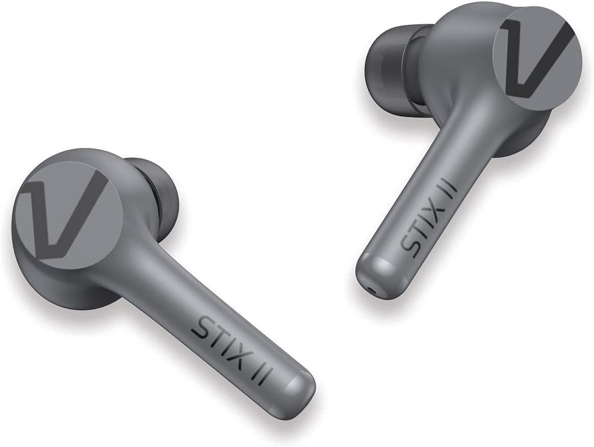 Veho Stix II True Wireless Bluetooth Earphones - Mirage Grey