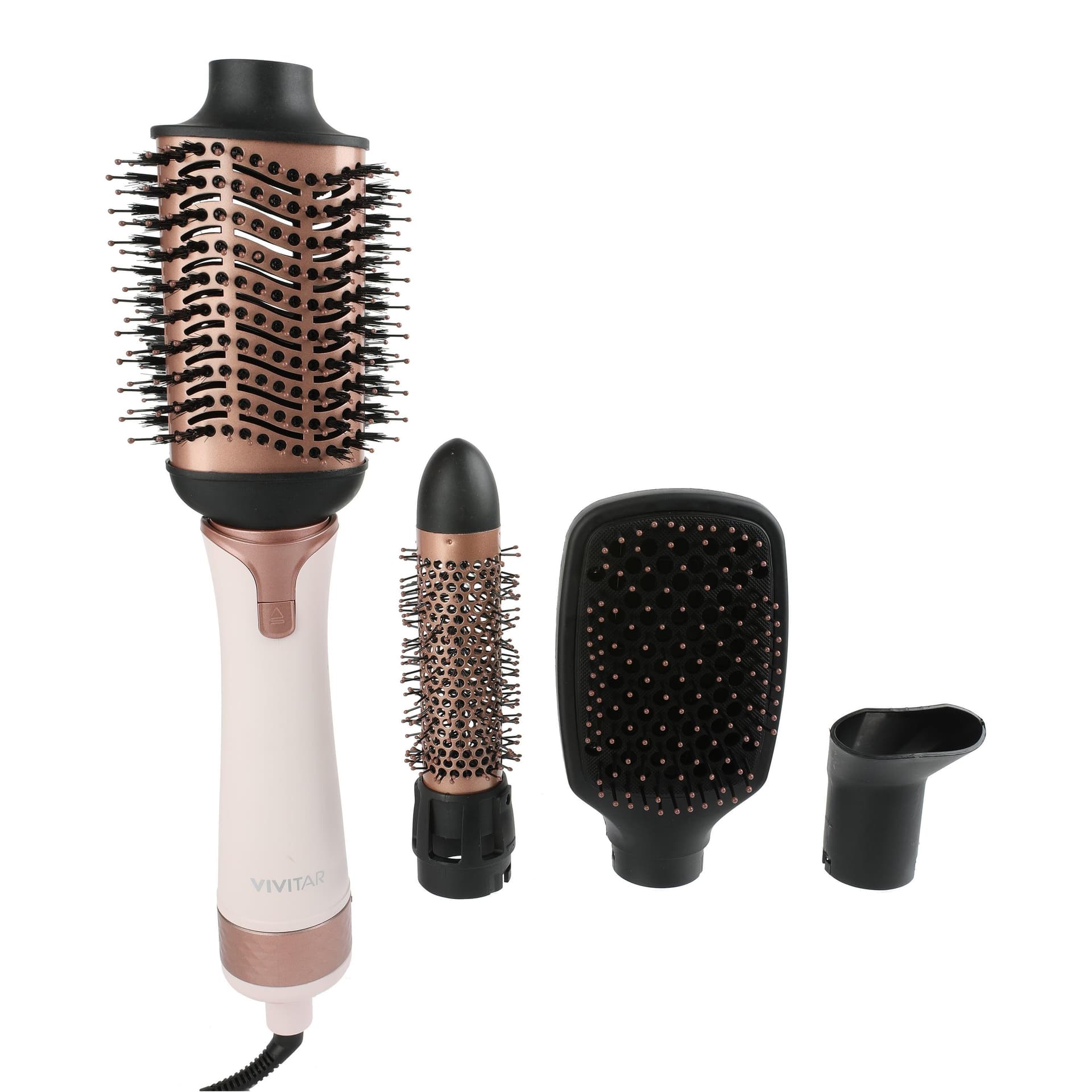 Premiere 4-in-1 Hair Dryer Brush w/ 4 Interchangeable Heads