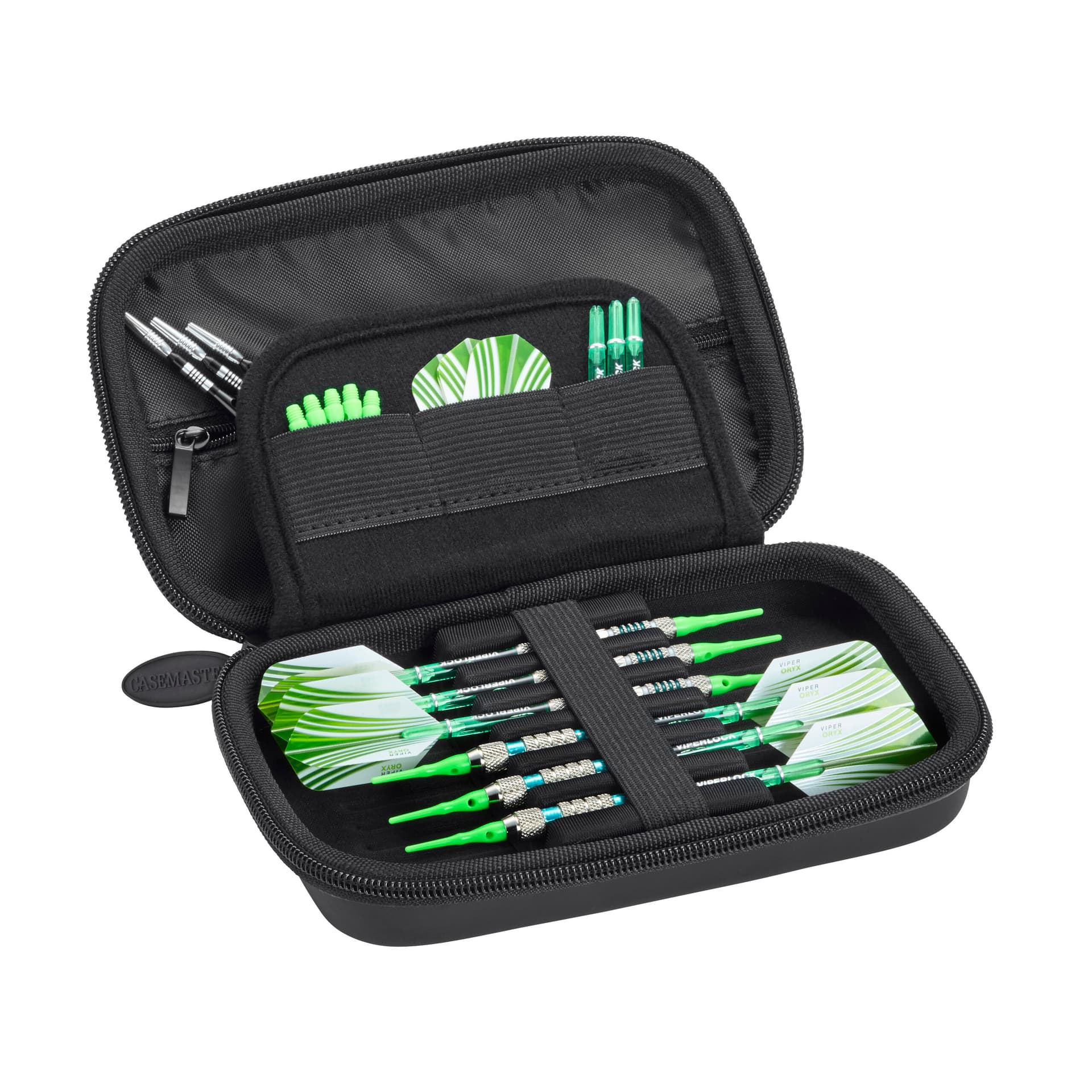 Casemaster Sentinel Dart Case with Red Zipper