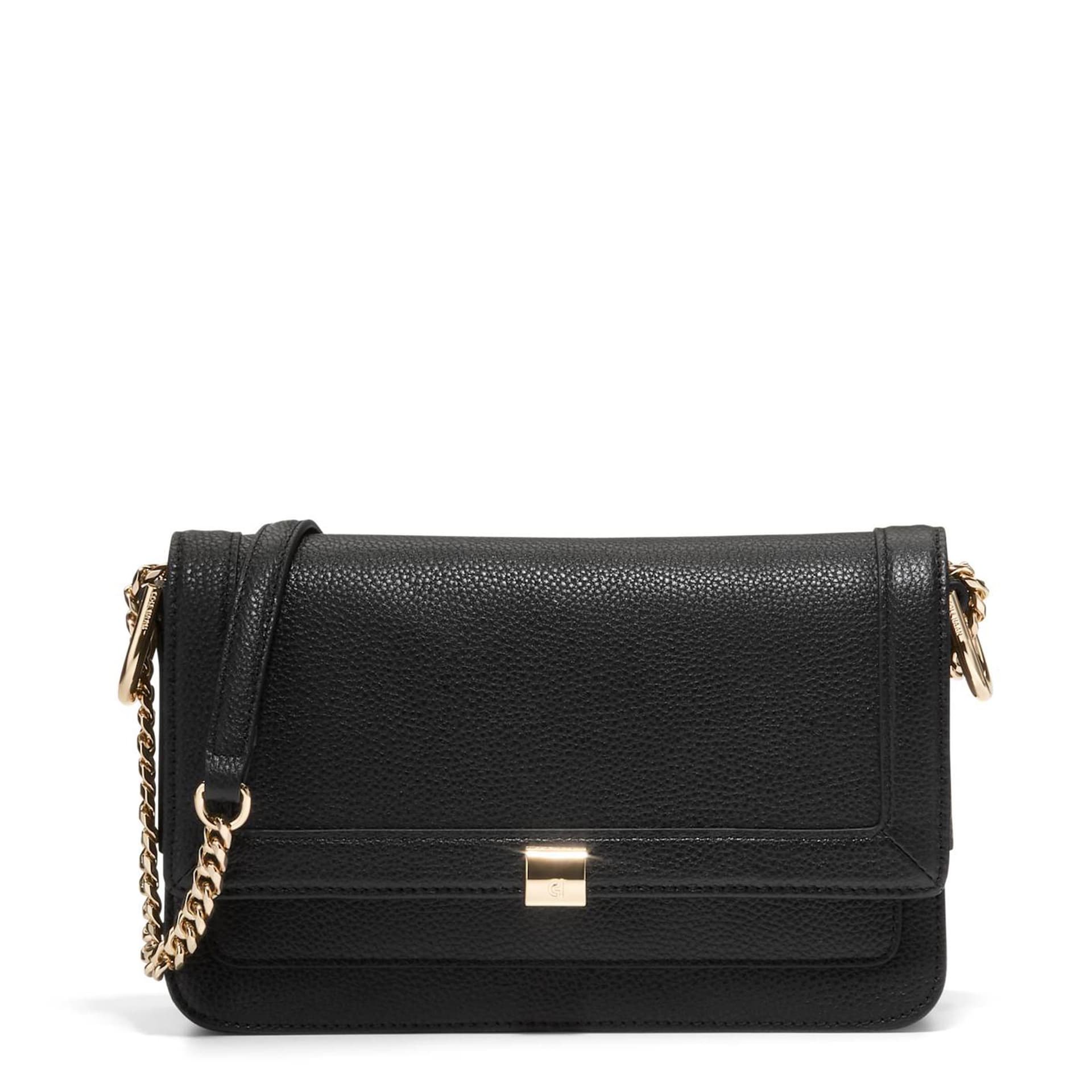 Daniella Chain Shoulder Bag - Black