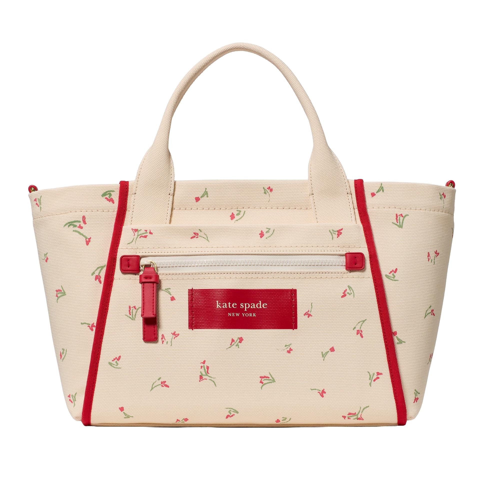 Dash Vibrant Buds Printed Canvas Medium Tote - Ceam Multi