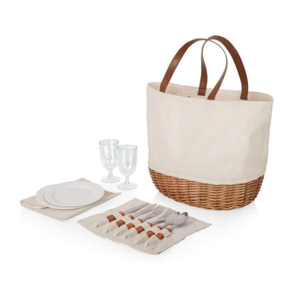 Promenade Basket - Floral Pattern