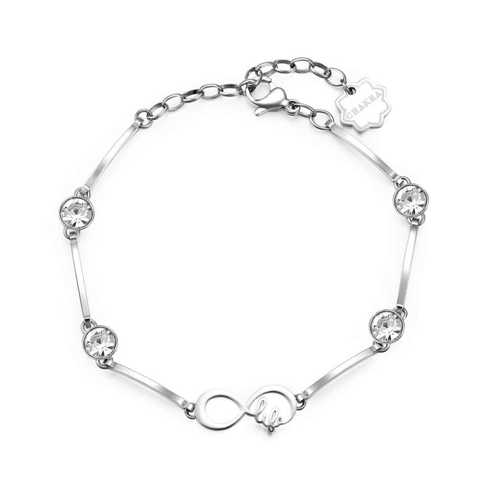 Infinity Chakra Symbols Bracelet