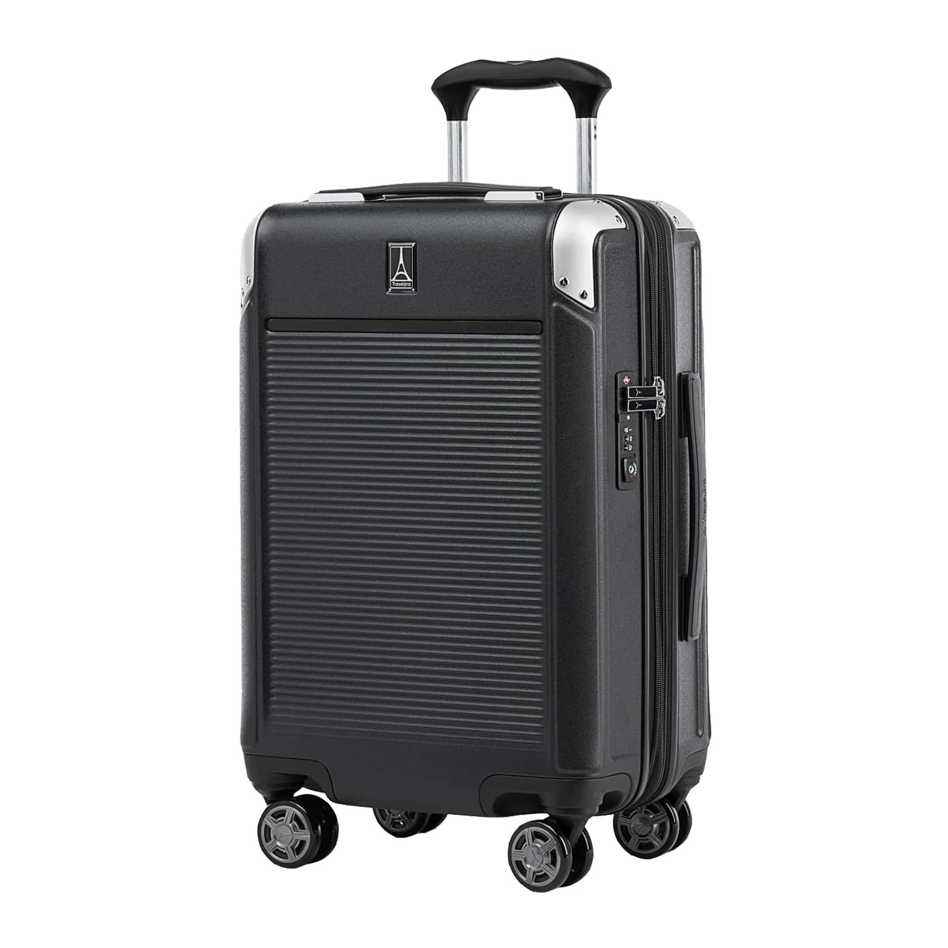 Platinum Elite Carry-On Hardside Spinner - Shadow Black