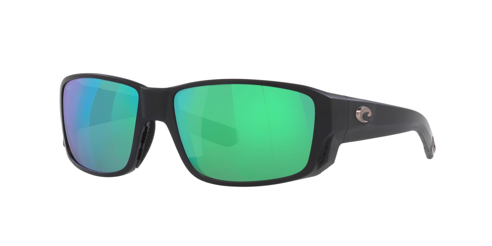 Tuna Alley Pro - Matte Black/Green Mirror Polarized