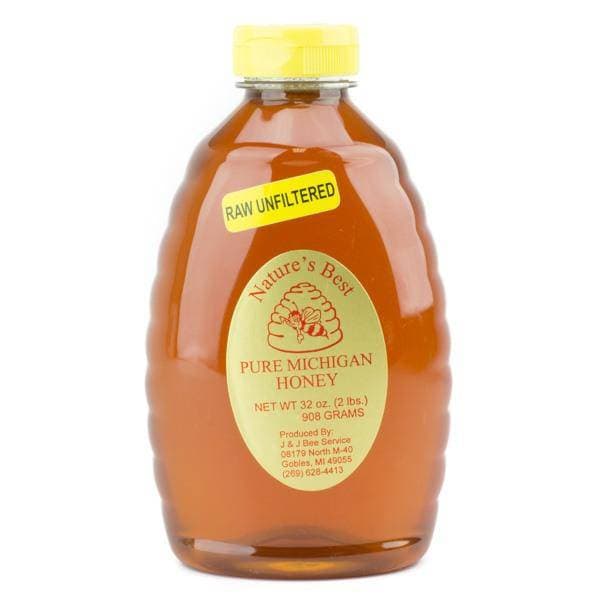Honey, Raw - 2 lb plastic