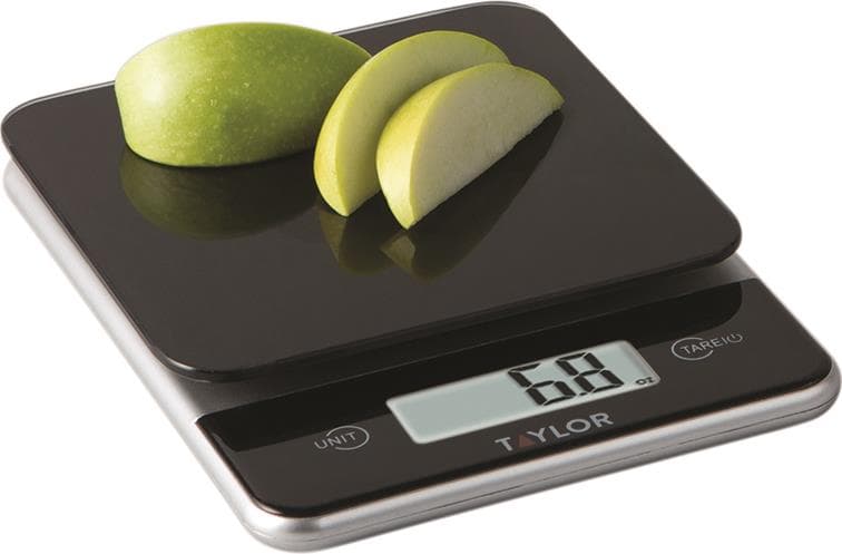 Black Glass Digital Kitchen Scale