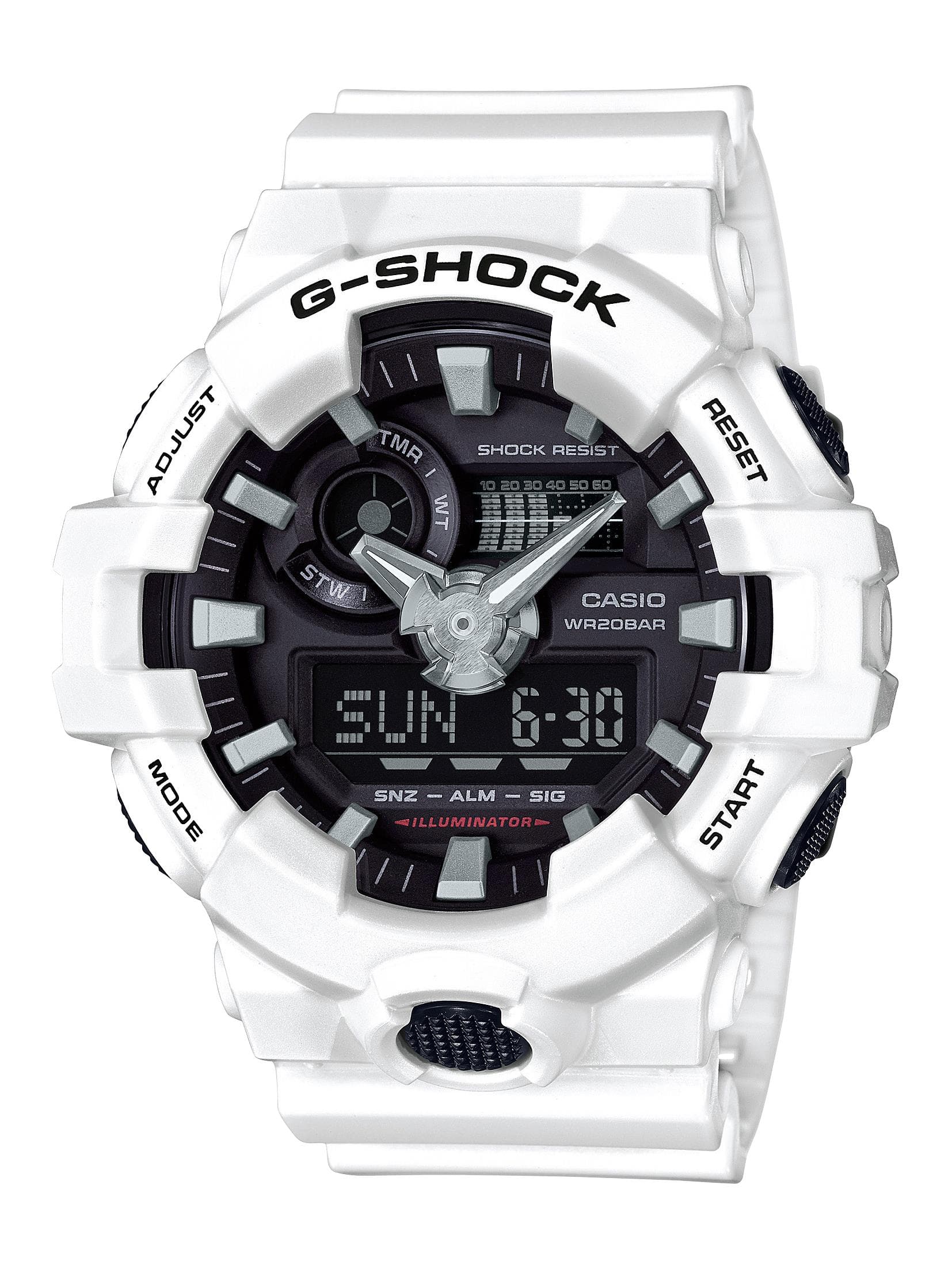 Men's G-Shock Watch - Black/White