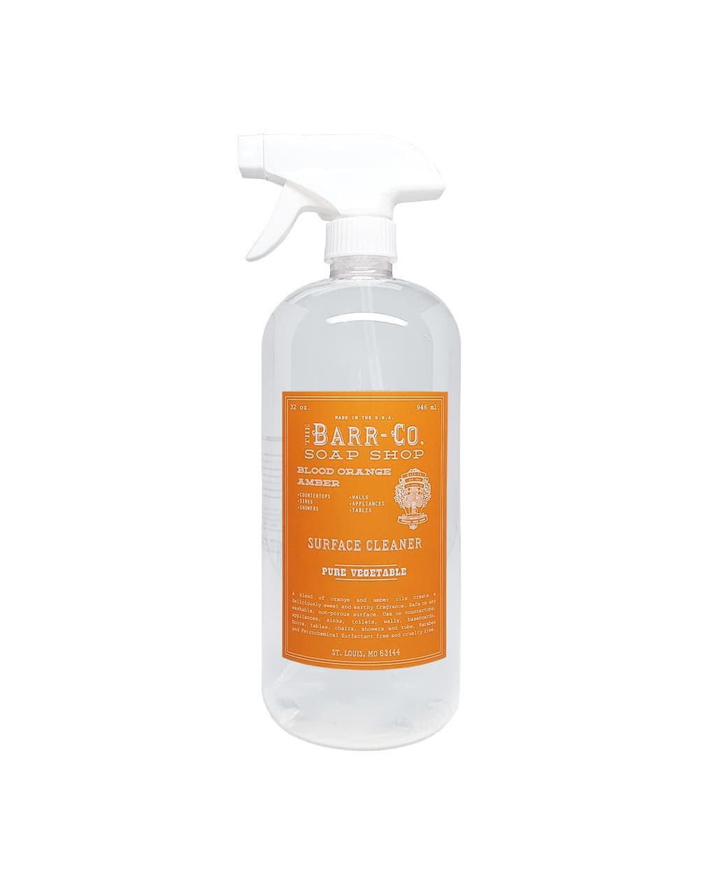Blood Orange Amber Surface Cleaner