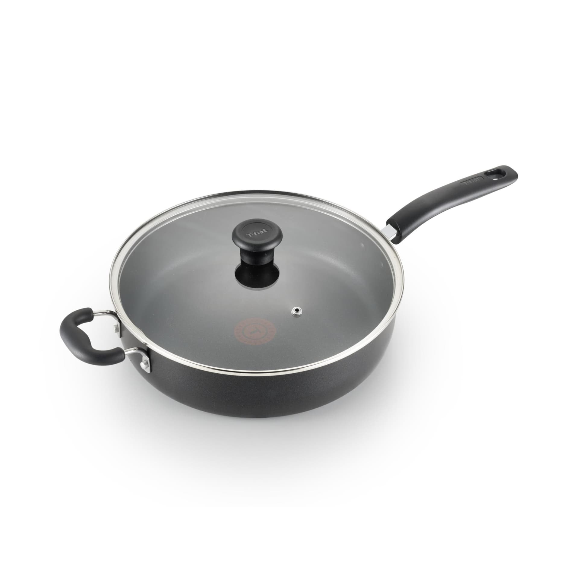 Specialty Non-Stick 5 Qt. Jumbo Cooker with Inverted Lid - Charcoal