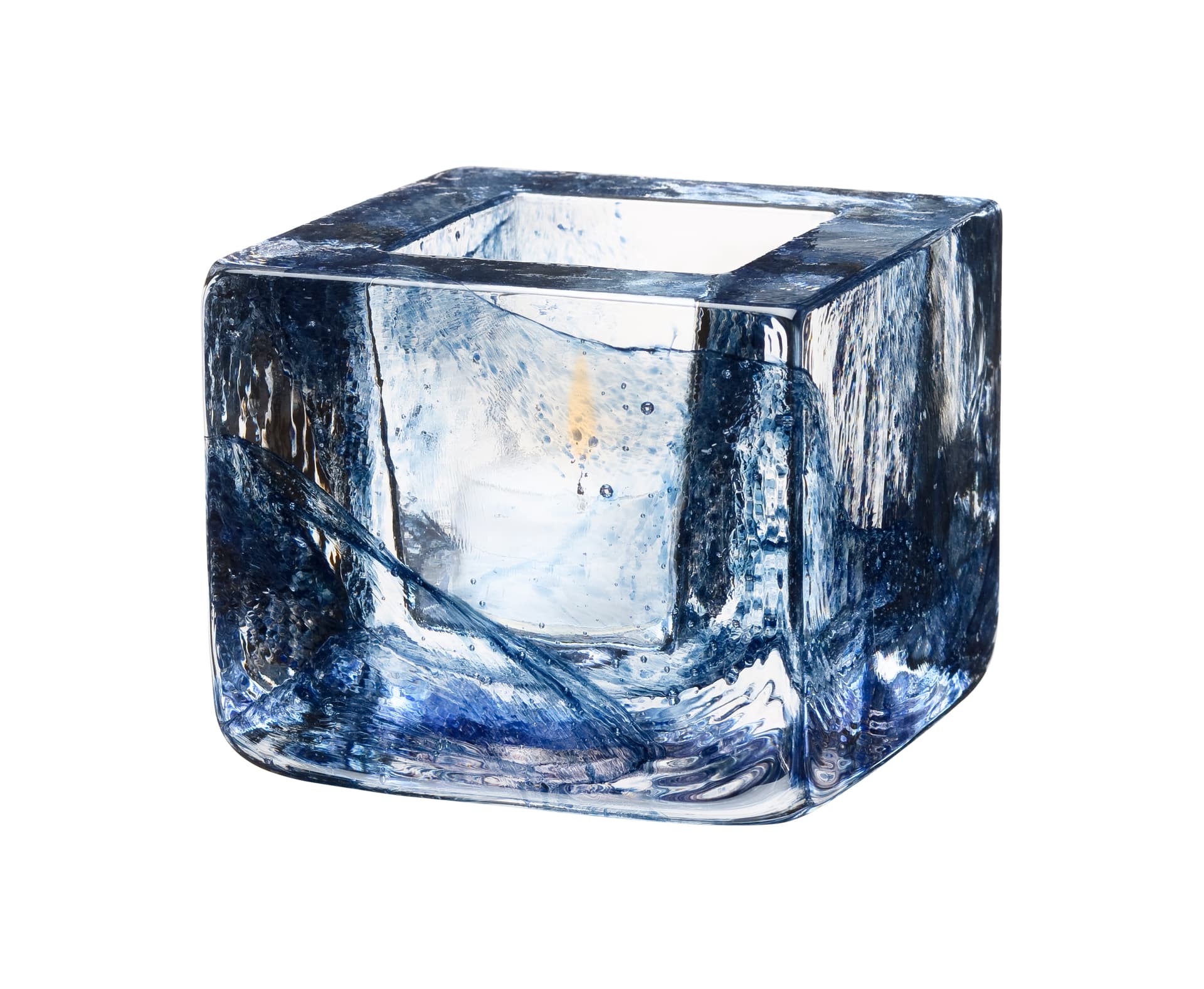Brick Votive Blue