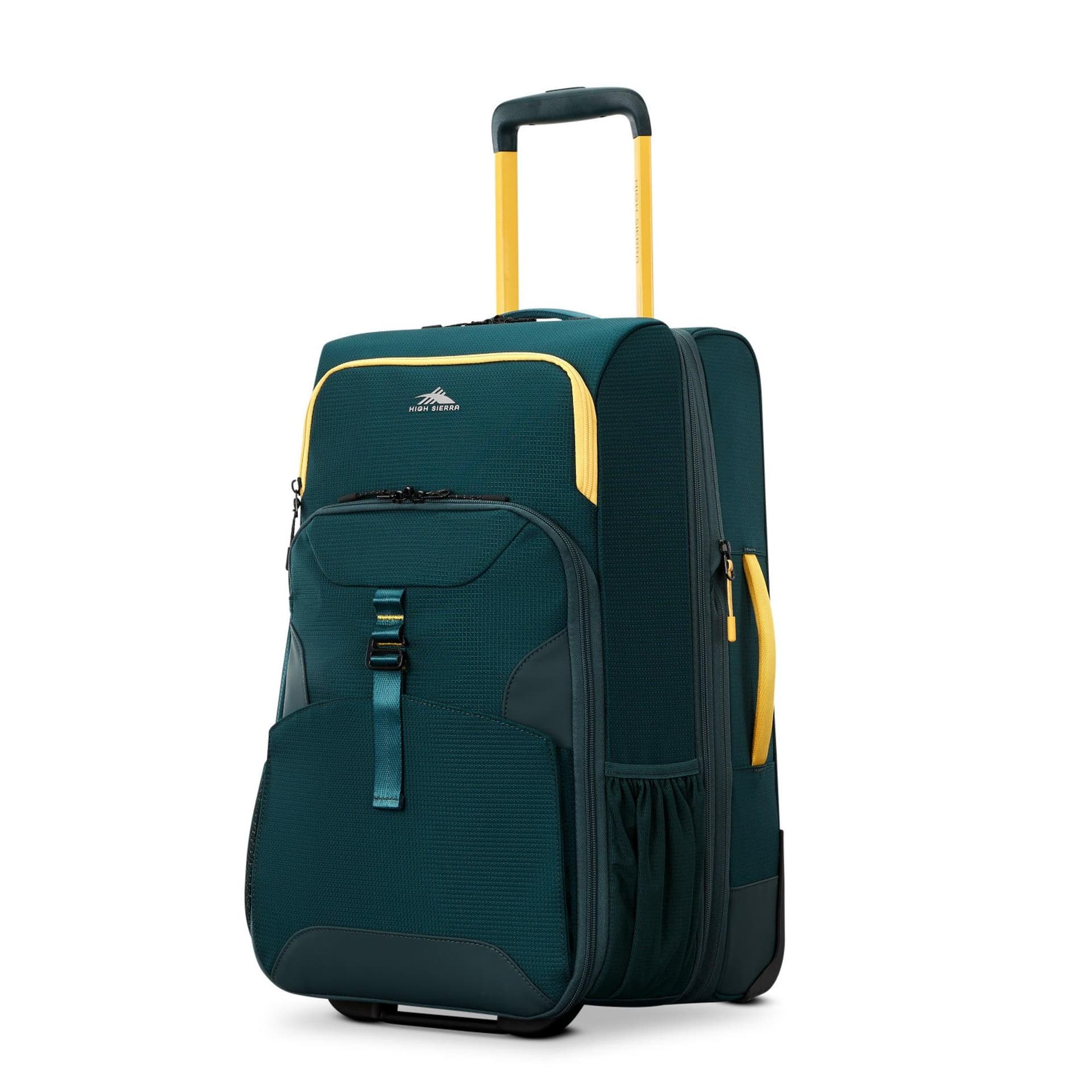 Hi-Life Carry-On Wheeled Duffel Green/Yellow